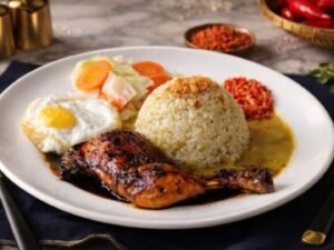 Ayam Bakar Nusantara menu khas Kedai Bukit Rhema Borobudur untuk artikel Ayam Bakar Nusantara Kedai Bukit Rhema