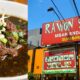 Mangkuk rawon surabaya kuah hitam kluwek pekat dengan daging dan pelengkap