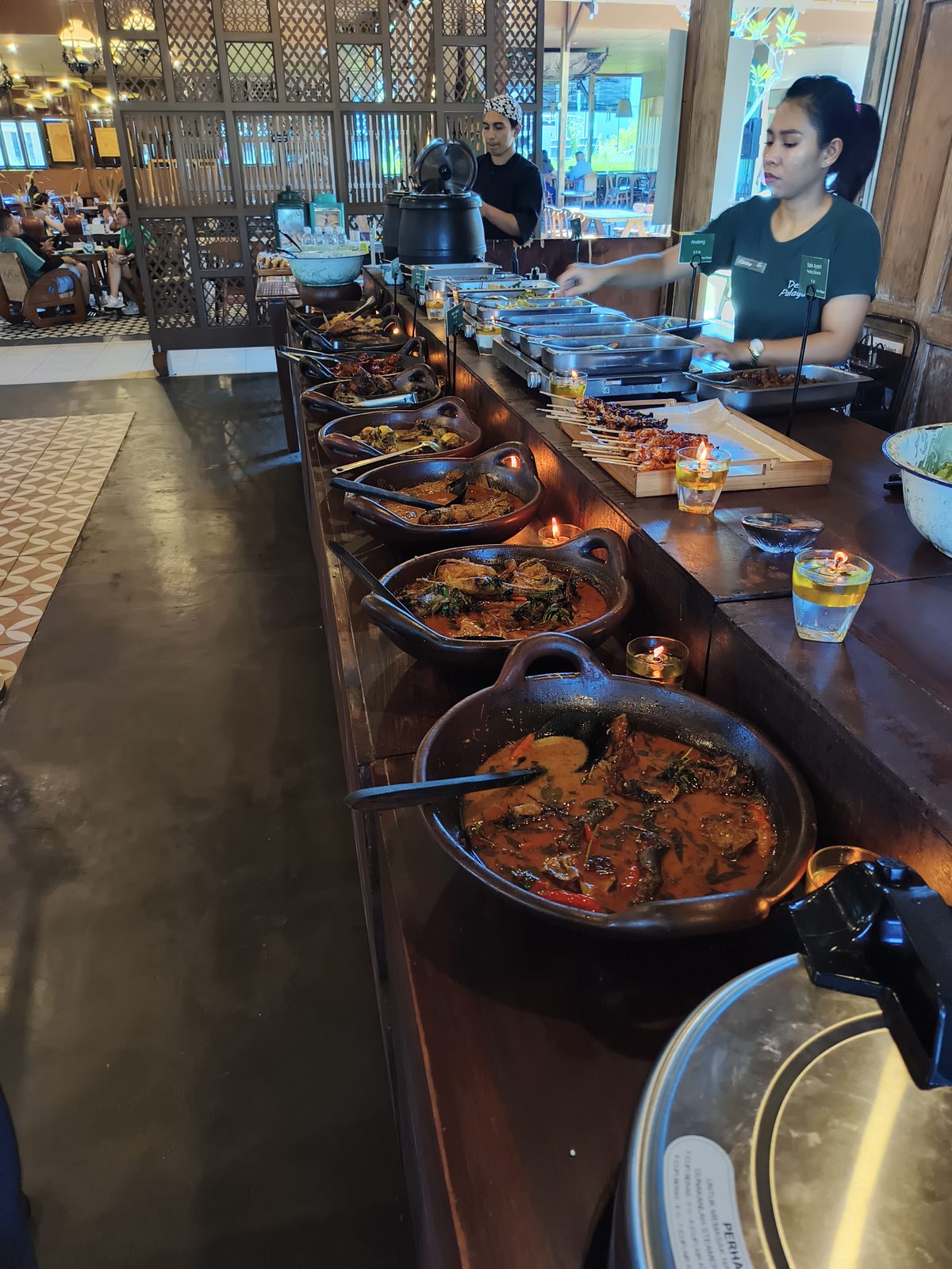 Etalase masakan Jawa Desa Palagan Jogja